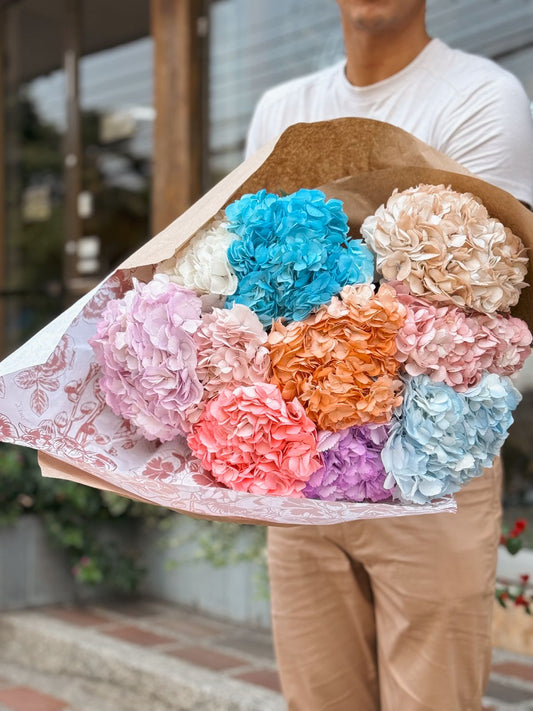 Bouquet de Hortensias con elección a tamaño y color - MARTIN