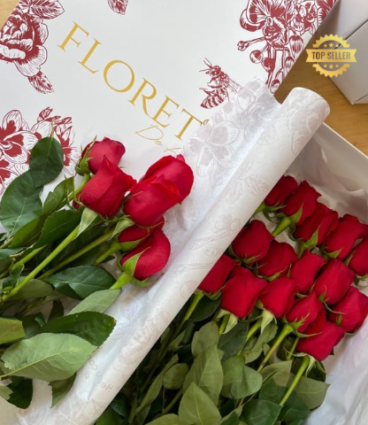 CAJA DE ROSAS