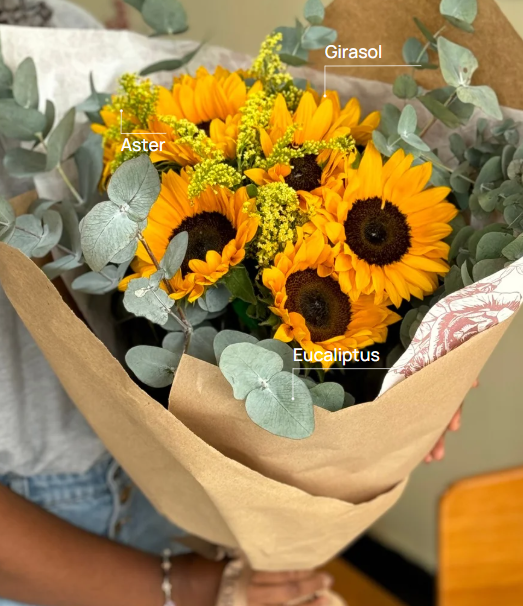 Ramo de girasoles LUCIA